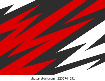 Abstract background with colorful zigzag and spike pattern