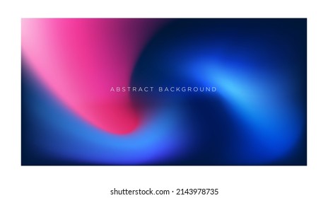 Abstract background. Colorfull gradient. Futuristic design poster. Wallpaper wave vibrant color. Trendy abstract cover. Fluid flow. Vector.
