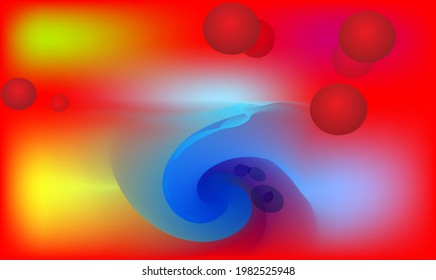abstract background, colorfull,Abstract artistic Background with floral element and colorful blots. ink splattered background