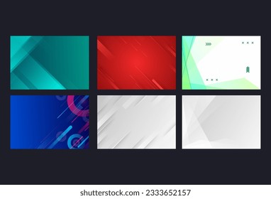 abstract background. colorful,set 6 collection, memphis design modern , combination effect eps 10