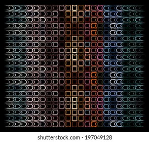 abstract background with colors squares vector art