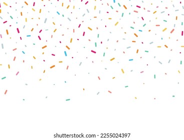 Abstract background with a colourful confetti background