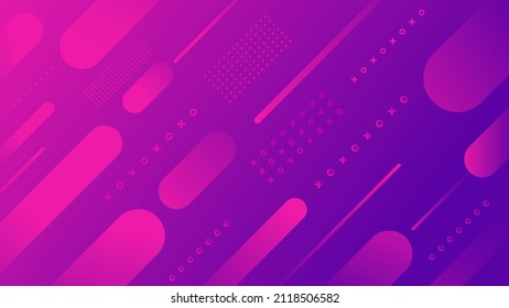 Abstract background with a combination of blue to pink gradient colors and additional glitch effects or game icons
