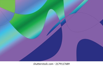 abstract background with a combination of dark purple, light purple, green and blue