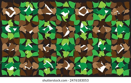 Fondo Abstractas con una combinación de colores verde y marrón