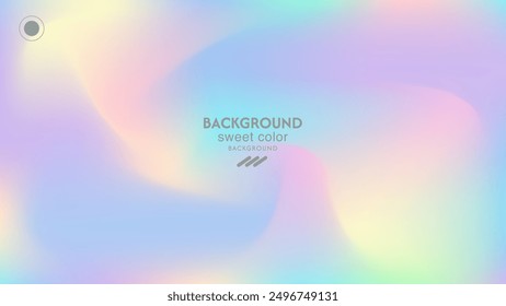 Abstract background with a combination of luminous and soft colors. Minimalist pastel colors