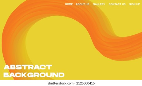 Abstract background with a combination of orange and yellow colors like gold, perfect to complement your website design.