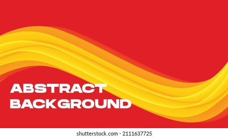 An abstract background with a combination of red, orange, and yellow is great for complementing your artwork