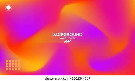 Abstract background with a combination of red, yellow, purple, orange, soft gradations, beautiful and luxurious. Minimalist pastel colors