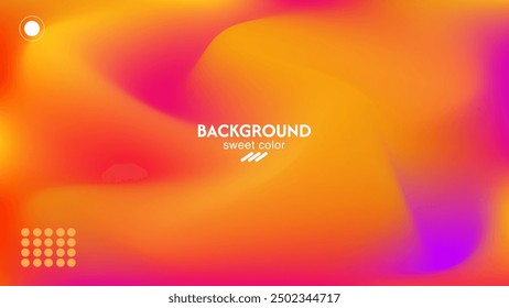 Abstract background with a combination of red, yellow, purple, orange, soft gradations, beautiful and luxurious. Minimalist pastel colors