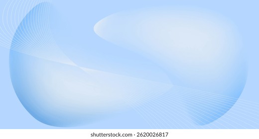 Abstract background combination of soft and bright sky blue. Minimalist pastel color design.