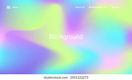 Abstract background with a combination of soft gradient colors, beautiful and luxurious. Minimalist pastel colors