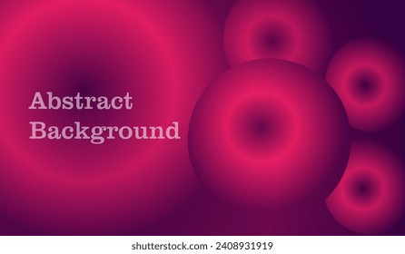 The abstract background is combined with red and circular gradations.
The background resembles an eyeball and Trypophobia