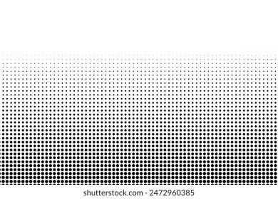 Abstract background comics style black white halftone dots