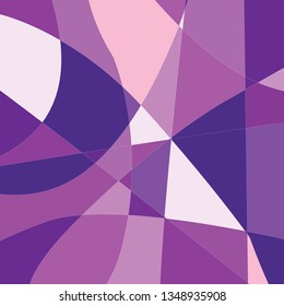 Abstract background with a complex pattern of colored shades of purple