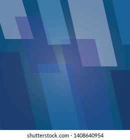 Abstract background with a complex pattern of colored shades of blue