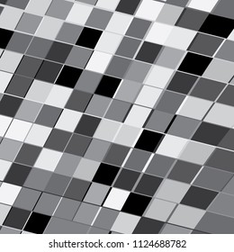 Abstract background with complex pattern of shapes in different colors