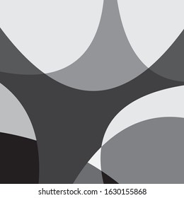Abstract background with complex pattern of shapes in different shades.Vector illustration.