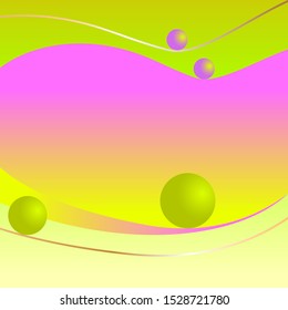 Abstract background. Abstract composition of bright color graphic elements. 