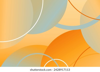 Abstract background composition of geometric shapes 