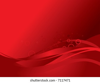 abstract background composition on red