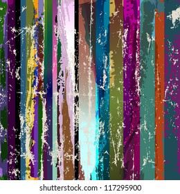 abstract background composition with paint strokes and splashes