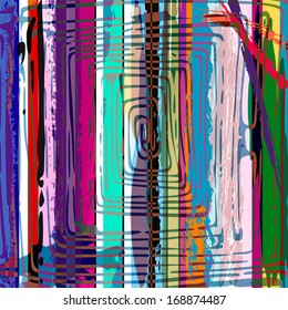 abstract background composition, with strokes, splashes and lines