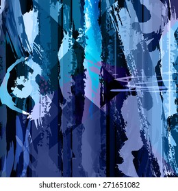 abstract background composition, with strokes, splashes and lines
