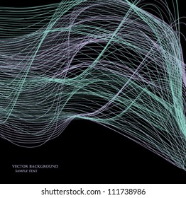 Abstract background composition - vector illustration