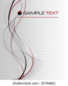 Abstract background composition - vector illustration