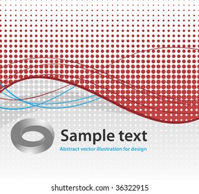 Abstract background composition - vector illustration