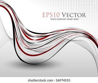 Abstract background composition - vector illustration