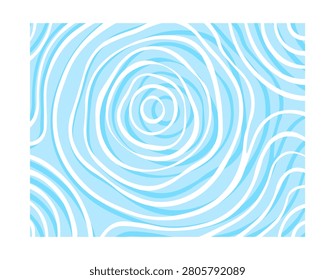 Abstract background of concentric circular waves radiating outwards, reminiscent of ripples on water in shades of light blue and white.