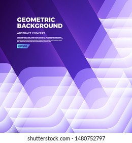 Abstract background concept design geometric shape with light and shadow glow. Template design banner website and brochure. Vector illustrate.