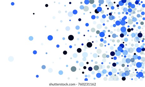 Abstract Background Confetti Elements of Different Size and Color. Suitable as a Background for Greeting Cards and Posters, Christmas Design
