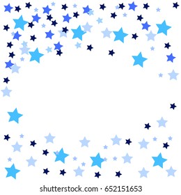 Abstract background Confetti with Stars elements