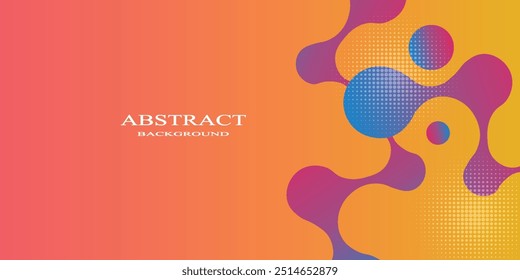 Fondo Abstractas con puntos y líneas de conexión. Diseño gráfico de Tecnología y concepto de conexión de red. Vector
