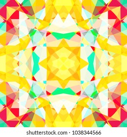 Abstract background consisting of colorful polygons