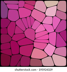 abstract background consisting of geometric shapes