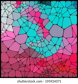abstract background consisting of geometric shapes