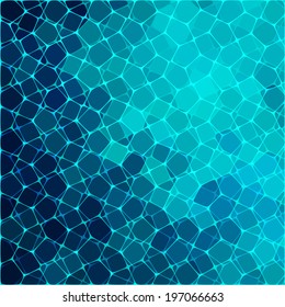 abstract background consisting of geometric shapes