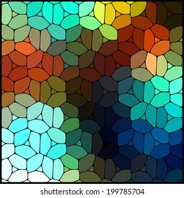 abstract background consisting of geometric shapes