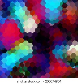 abstract background consisting of geometric shapes