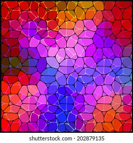 abstract background consisting of geometric shapes