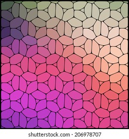 abstract background consisting of geometric shapes