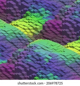 abstract background consisting of geometric shapes