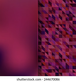 abstract background consisting of geometric shapes