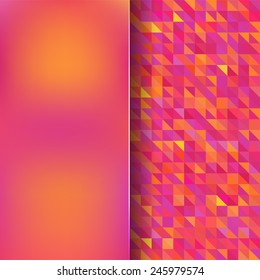 abstract background consisting of geometric shapes