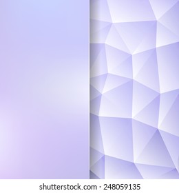 Abstract background consisting of geometric shapes