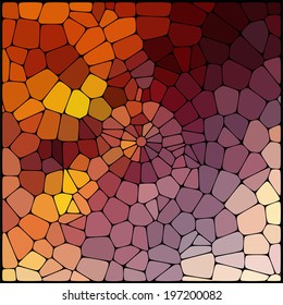 abstract background consisting of geometrical shapes